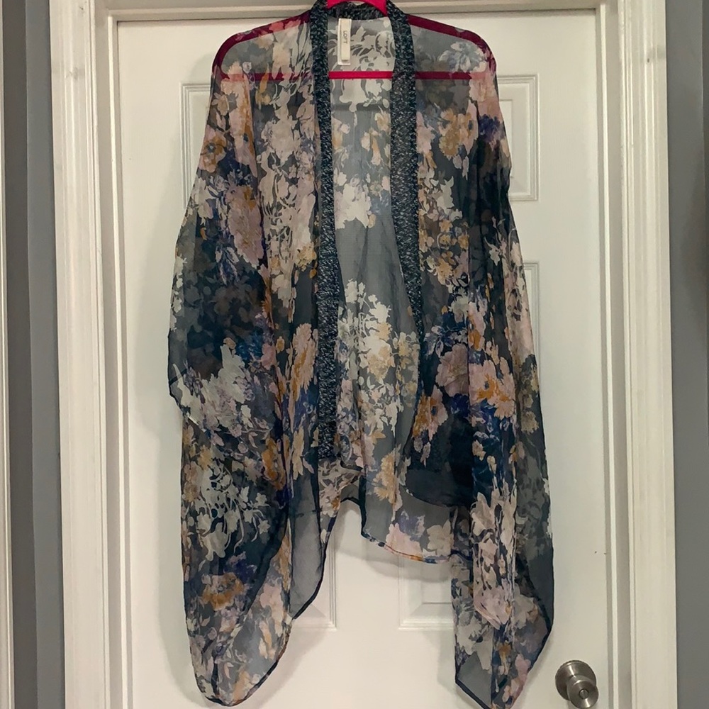 Sheer kimono